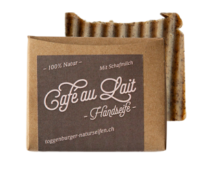 Café au Lait – Handseife mit Schafmilch